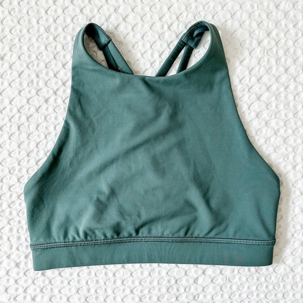 Lululemon Energy Bra High-Neck *Medium Support B/D Cups | Size 4 | EUC